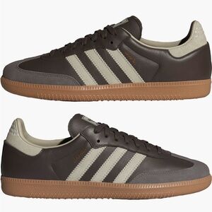 Adidas Men's Dark Brown Athletic Shoes